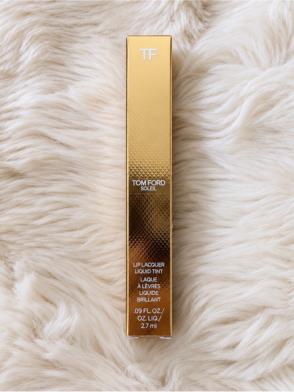 Brand new! Tom Ford Soleil Lip Lacquer Liquid Tint — Gold Packaging